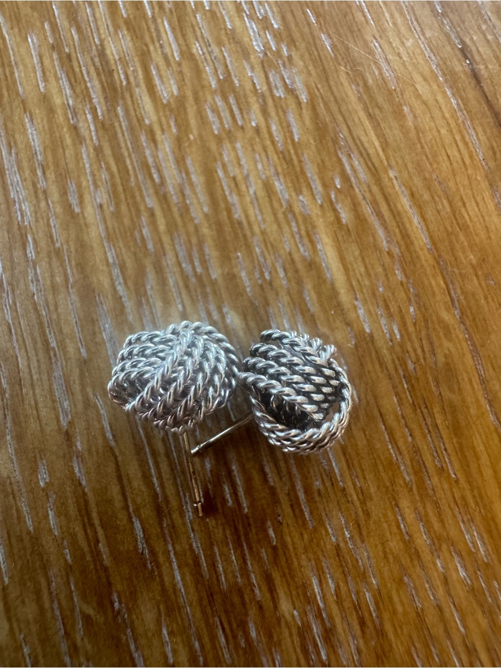 Tiffany & Co Rope Knot Stud Earrings
